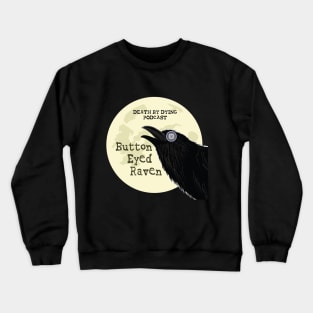 Button-Eyed Raven Crewneck Sweatshirt